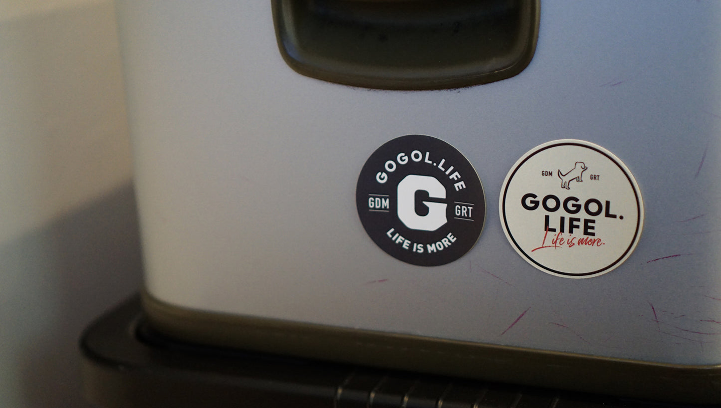 GOGOLステッカーD（2枚セット）〜ブルックリンに憧れて〜 ※送料込み