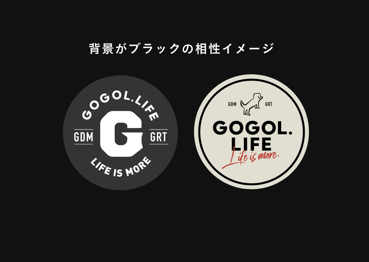 GOGOLステッカーD（2枚セット）〜ブルックリンに憧れて〜 ※送料込み
