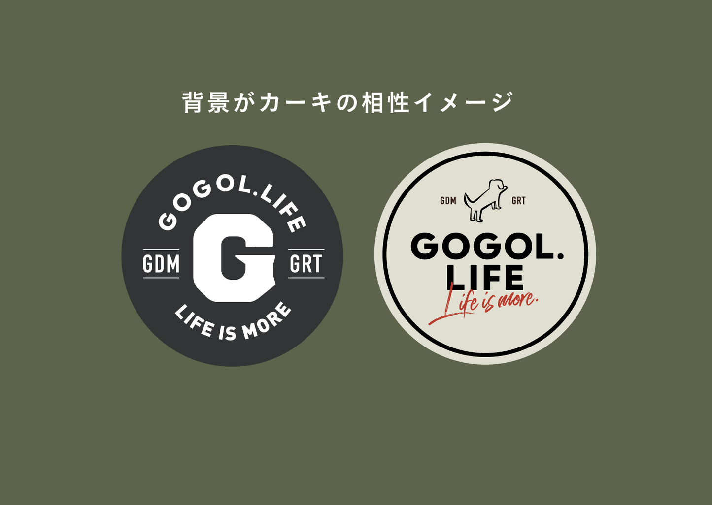 GOGOLステッカーD（2枚セット）〜ブルックリンに憧れて〜 ※送料込み