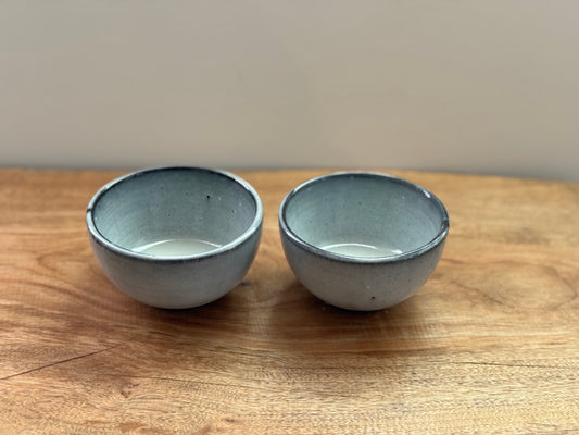 秋の小ぶりなお茶碗セット